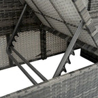 5 Set Wicker Furniture,Patio Furniture,Seasonal PE Wicker Furniture