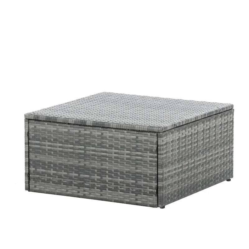 5 Set Wicker Furniture,Patio Furniture,Seasonal PE Wicker Furniture